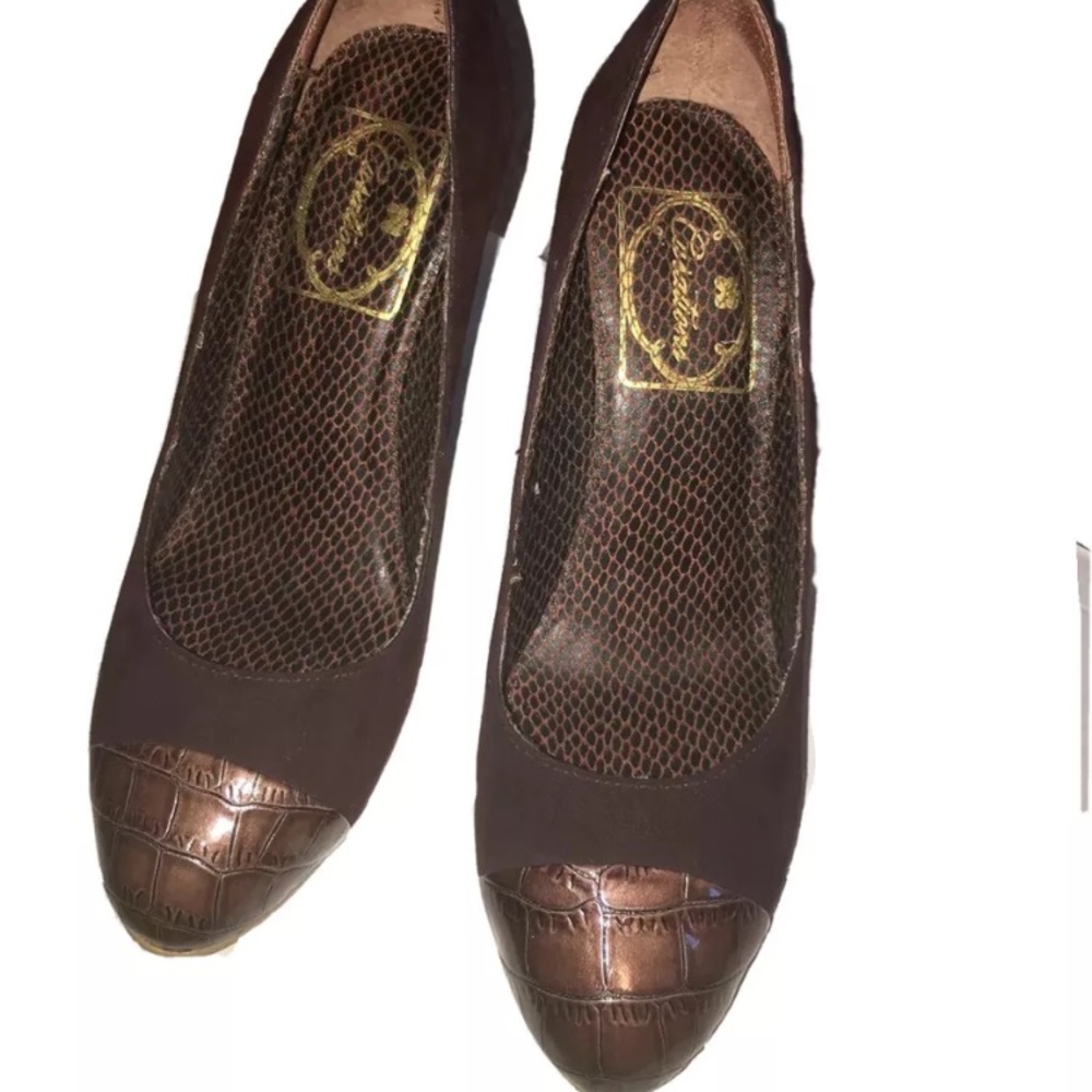 CURATIONS Brown Women’s Heels Size 6M